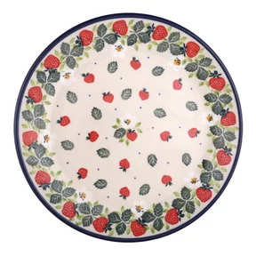 Talerz deserowy 086 20cm <br> 2709X Truskawki